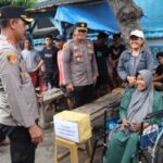 Kapolres Jembrana Gelar Program Minggu Kasih, Berikan Bantuan Sembako Untuk