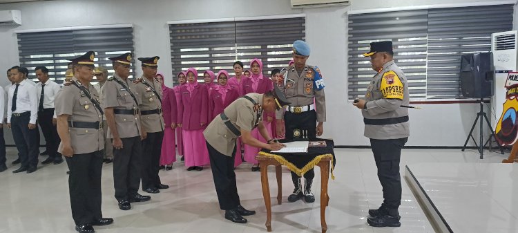 Kapolres Rembang Tegaskan Netralitas Polri Dalam Pemilu, Sebagai Prinsip Utama