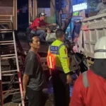 Kecelakaan Karambol Di Pantura Rembang, Bus Dan Dua Truk Tabrakan,