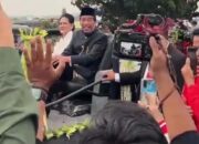 Kepulangan Jokowi Disambut Meriah Oleh Masyarakat Solo Raya