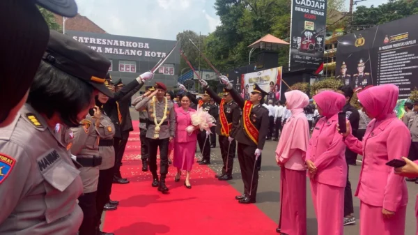 Farewell Parade Polresta Malang Kota, Kombes Buher Sampaikan Terima Kasih kepada Orang-Orang Hebat