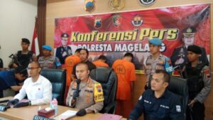 Tim Resmob Polresta Magelang Amankan Komplotan Pembobol ATM