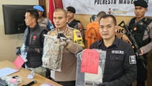 Kurir Narkoba Ditangkap di Magelang, 2 Kilogram Ganja Diamankan