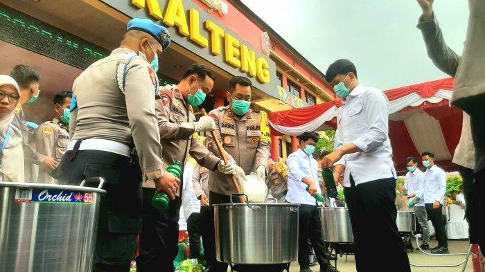 Kurir Sabu Ditangkap Di Lamandau, Polda Kalteng Terus Buruan Dua