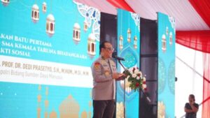 Menuju Indonesia Emas 2045, Polri Bangun Masjid di SMA Kemala Taruna Bhayangkara