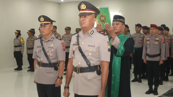 Mutasi Dua Perwira Polres Sukoharjo, Kapolsek Weru Berganti Pimpinan