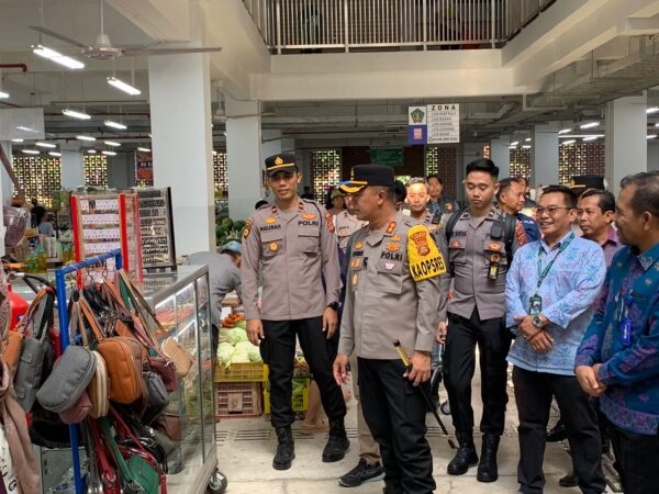 Pasar Negara Bahagia Jadi Saksi Inovasi Kapolres Jembrana Dalam Pengawasan