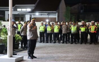 Pastikan Kondusivitas, Polres Boyolali Laksanakan Patroli Skala Besar