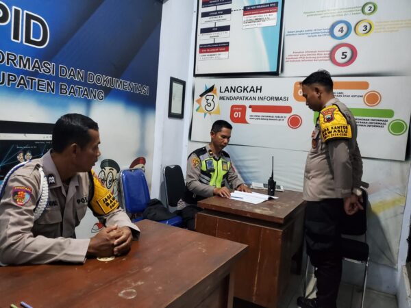 Patroli Polres Batang Di Kantor Kpu Dan Bawaslu: Upaya Ciptakan