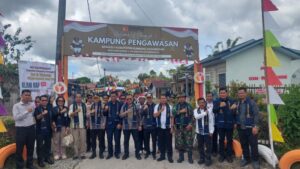 Peningkatan Pengawasan Pemilu, Bawaslu Sumut-Humbahas Luncurkan Kampung Pengawasan di Lintongnihuta