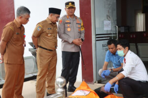 Polisi Lamandau Turun Langsung Selidiki Penemuan Mayat di Kantor BPKPD