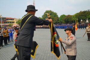 Pengamanan Pengambilan Sumpah Presiden, Polri Gelar Gladi Bersih dan Apel Pasukan