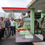 Pererat kerjasama, kapolres humbahas ucapkan selamat hut ke 79 tni di