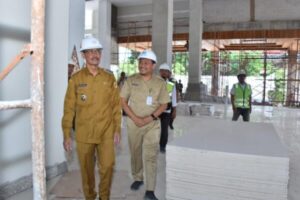 Plt Bupati Sukoharjo Soroti Proyek yang Terlambat Saat Sidak