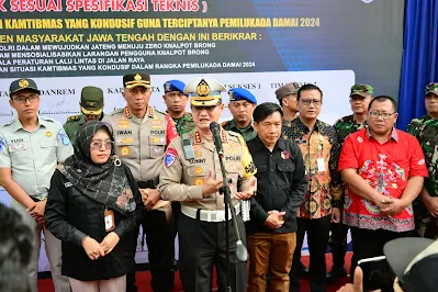 Polda Jateng Siap Wujudkan Pilkada Damai Bebas Knalpot Brong