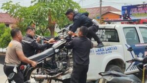 Polisi Blora Sita 18 Motor Terlibat Balapan Liar yang Masih Marak