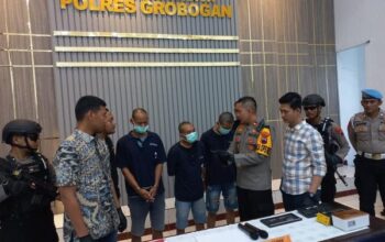 Polisi Grobogan Amankan Komplotan Pencurian Motor, Ini Kronologinya!