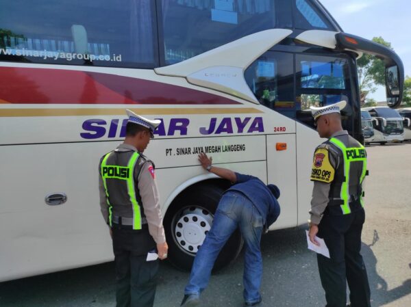 Polres Banjarnegara Lakukan Ramp Check Untuk Tingkatkan Keselamatan Lalu Lintas