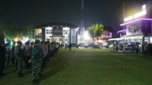 Polres Batang dan TNI Gelar Patroli Skala Besar, Fokus Amankan Titik Rawan Kriminalitas