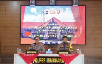 Polres Jembrana Adakan Penyuluhan Uu Pemilu Dan Netralitas Polri Jelang