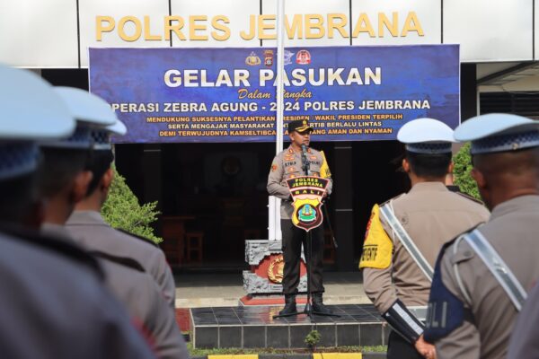 Polres Jembrana Gelar Operasi Zebra Agung 2024: Edukasi Masyarakat Tentang