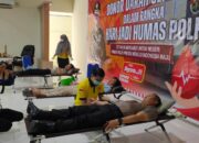 Polres Lamandau Bersama Masyarakat Gelar Donor Darah: Bukti Kepedulian Terhadap