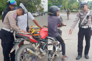 Polres Lamandau Sita 4 Motor dengan Knalpot Tak Sesuai Spesifikasi Teknis