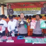 Polresta Banyuwangi Sita 1,6 Kg Sabu, Tersangka Tertangkap Bawa 998,45