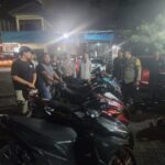 Polsek Kartasura Hentikan Balap Liar, 13 Motor Berknalpot Brong Diamankan