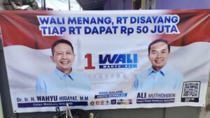 Visi Wahyu Hidayat: Rp 50 Juta per RT per Tahun untuk Kesejahteraan Warga Malang