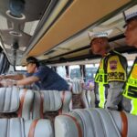 Satlantas Polres Banjarnegara Ramp Check Kendaraan Umum Untuk Jamin Keselamatan