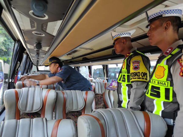 Satlantas Polres Banjarnegara Lakukan Ramp Check Pastikan Laik Jalan dan Keselamatan Penumpang