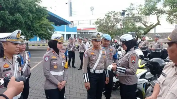 Sebelum Operasi Zebra Semeru, Satlantas Polresta Malang Kota Cek Kesiapan