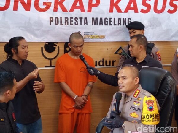 Seorang Pemuda Ditangkap Polresta Magelang Karena Edarkan Ganja