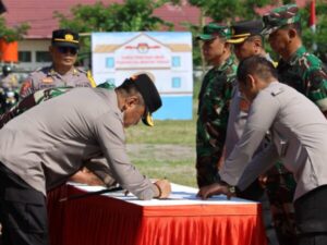 Sispamkota Gabungan TNI-Polri: Kapolda Kalteng Pastikan Pilkada 2024 Aman dan Nyaman