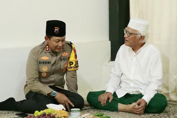 Sowan Ulama Rembang, Kapolda Jateng Harap Dukungan Doa Untuk Pilkada