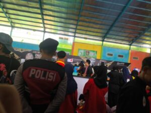 Jaga Ketertiban, Polres Banjarnegara Amankan Kejuaraan Pencak Silat Kolopaking Championship