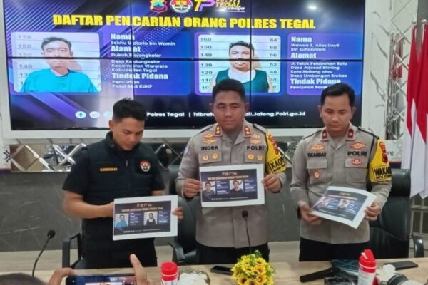 Tahanan Rutan Tegal Kabur, Tiga Ditangkap Dan Tiga Masih Buron