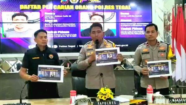 Identitas 6 Tahanan Polres Tegal yang Kabur Terungkap, Begini Tampangnya