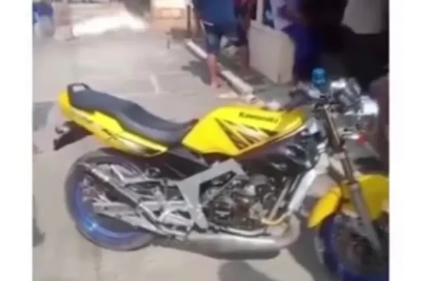 Tertangkap! Pria Yang Kabur Dengan Motor Ninja Saat Cod Di