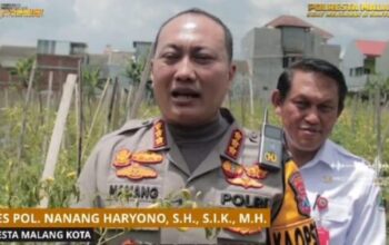 Ketahanan Pangan Di Malang Kota, Polresta Tunjukkan Sinergi Luar Biasa