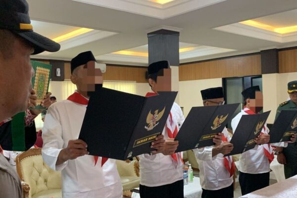 4 Napiter Di Lapas Semarang Tinggalkan Nii, Ikrar Setia Nkri