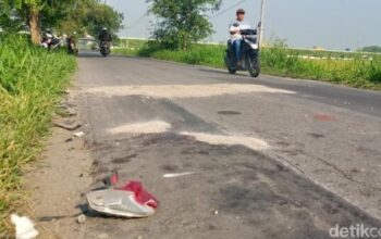 Adu Banteng Di Jalan Sepi Klaten, Kecelakaan Motor Renggut Satu