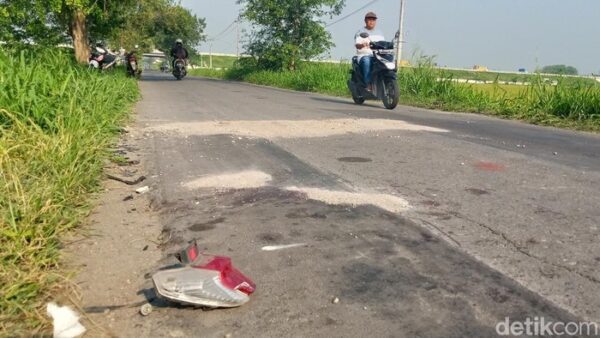 Adu Banteng Di Jalan Sepi Klaten, Kecelakaan Motor Renggut Satu