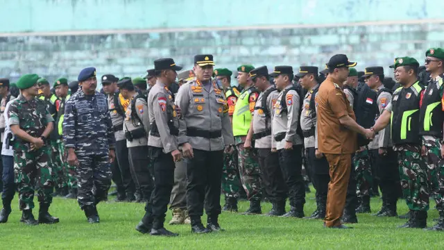 Amankan Pilkada, 3.131 Personel Gabungan Siap Jaga Kota Malang