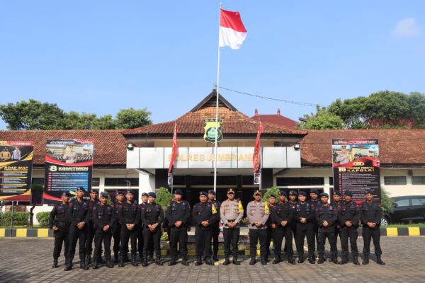 Apel Konsolidasi Polres Jembrana: Pengamanan Tps Ops Mantap Praja Agung