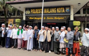 Aspirasi Pilkada Damai, Ulama Kota Malang Temui Polresta Makota