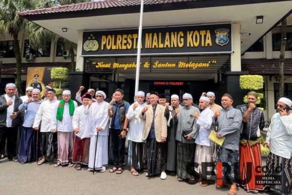 Aspirasi Pilkada Damai, Ulama Kota Malang Temui Polresta Makota