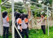 Bhabinkamtibmas Banyumas Tanam Buah Buahan Dan Holtikultura Untuk Kesejahteraan Warga