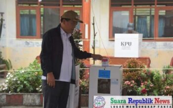 Bupati Humbahas Hadir Di Tps, Berpartisipasi Di Pilkada Serentak 2024